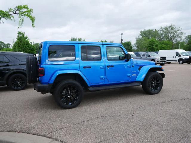 used 2022 Jeep Wrangler Unlimited 4xe car, priced at $32,986
