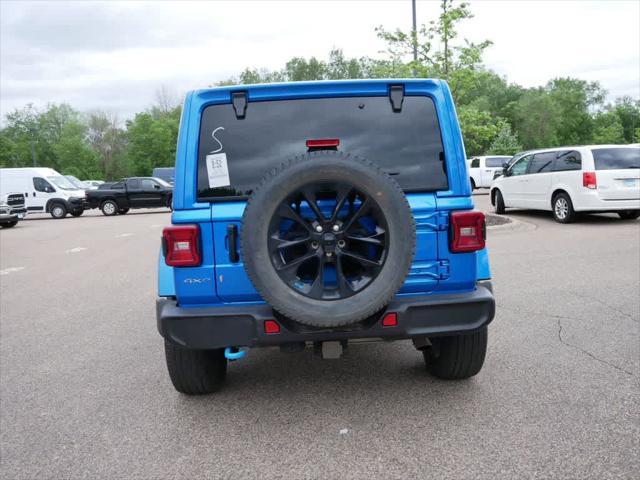 used 2022 Jeep Wrangler Unlimited 4xe car, priced at $32,986