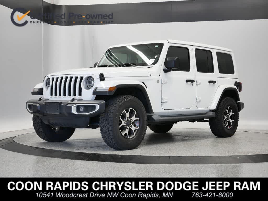 used 2020 Jeep Wrangler Unlimited car, priced at $31,493