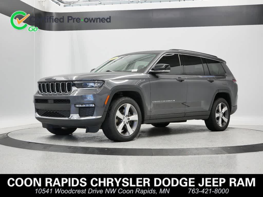 used 2021 Jeep Grand Cherokee L car, priced at $26,495