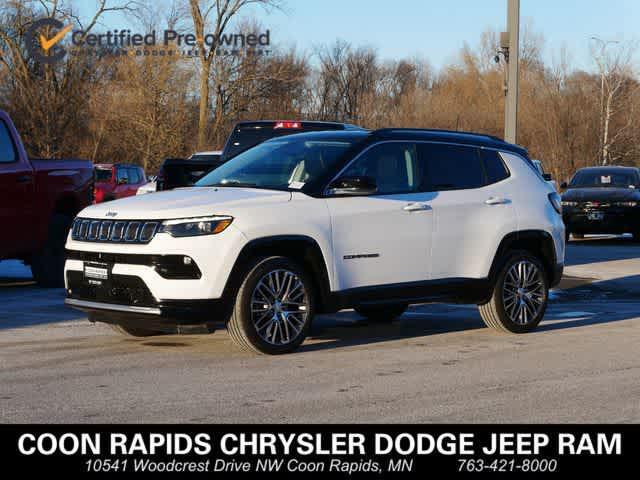 used 2022 Jeep Compass car, priced at $24,500