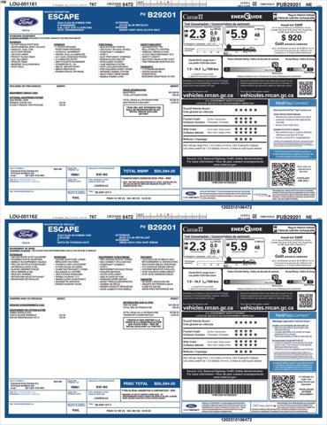used 2023 Ford Escape PHEV car, priced at $28,635