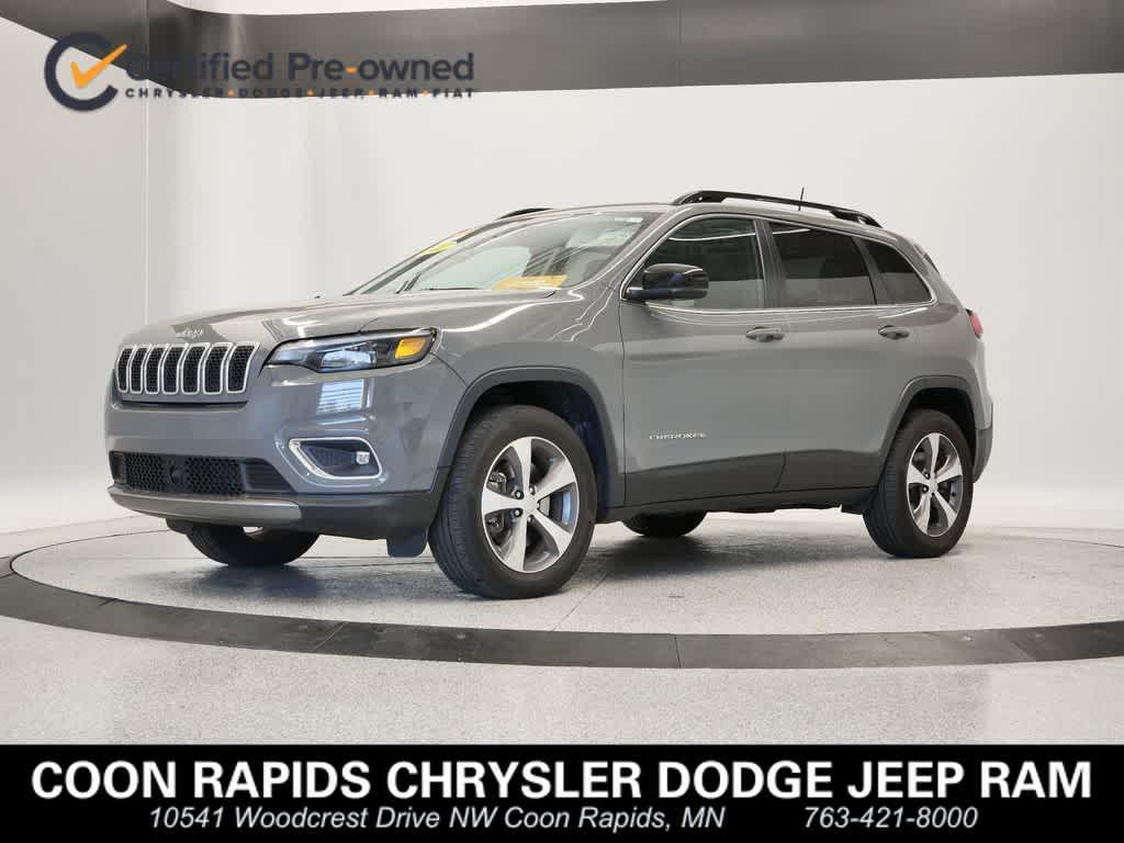used 2022 Jeep Cherokee car, priced at $25,991