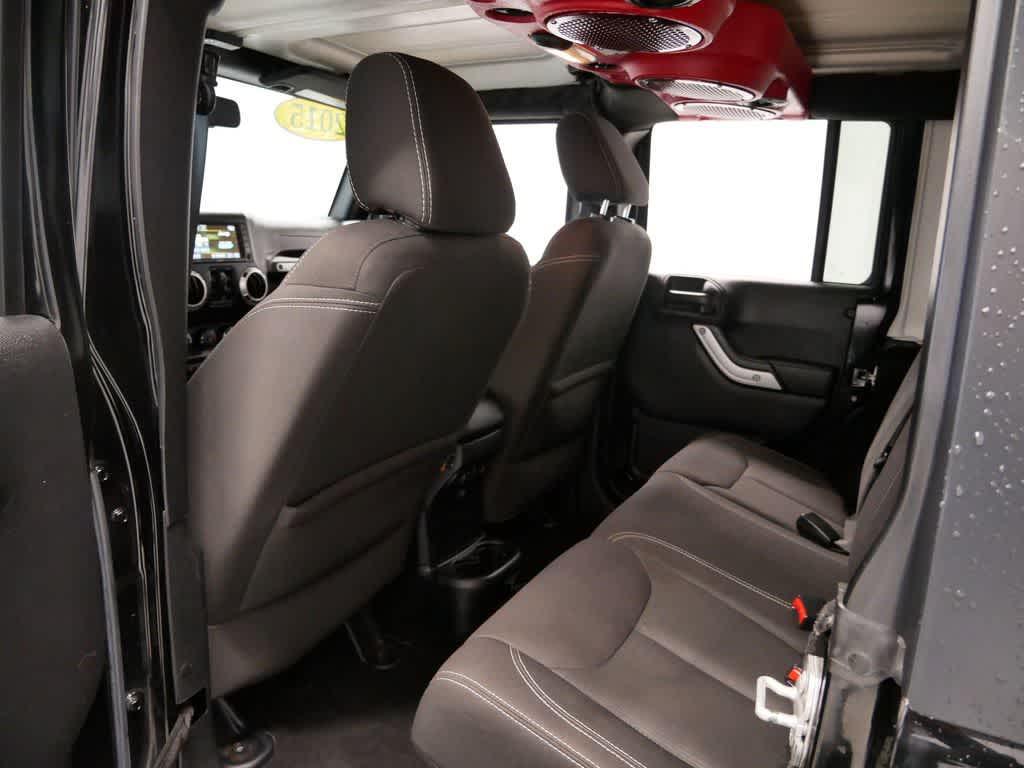 used 2015 Jeep Wrangler Unlimited car, priced at $24,878