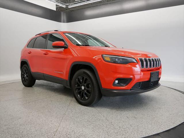 used 2021 Jeep Cherokee car, priced at $21,966