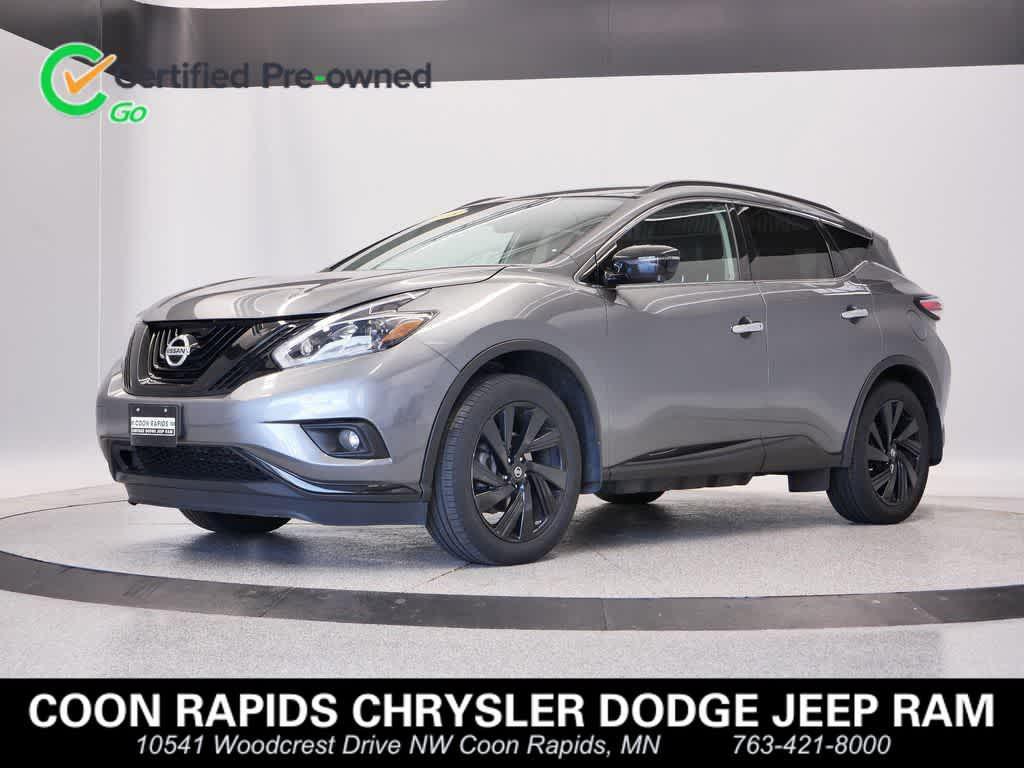 used 2018 Nissan Murano car, priced at $18,334