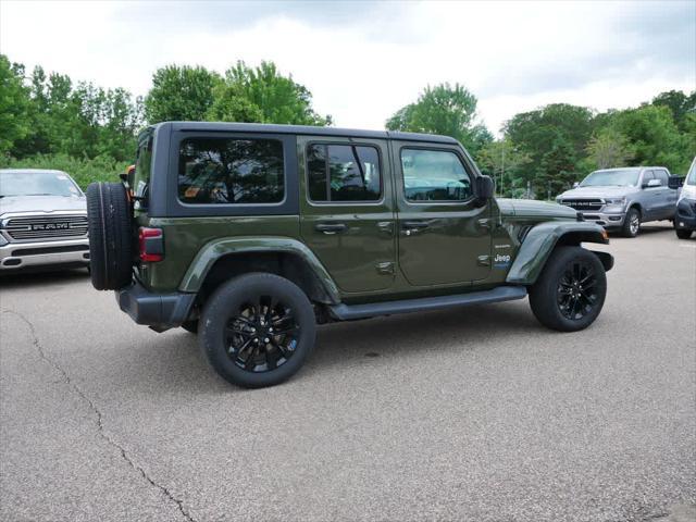 used 2022 Jeep Wrangler Unlimited 4xe car, priced at $35,434