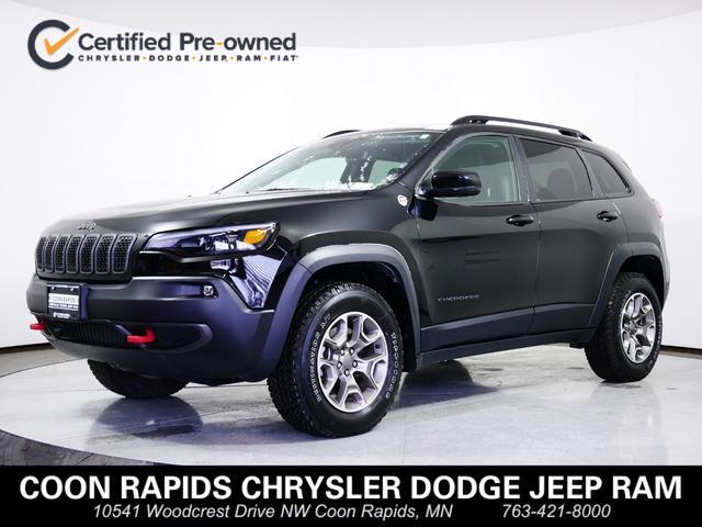 used 2022 Jeep Cherokee car, priced at $30,677
