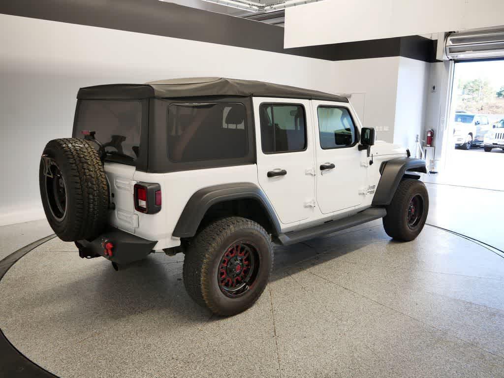 used 2020 Jeep Wrangler Unlimited car, priced at $28,987