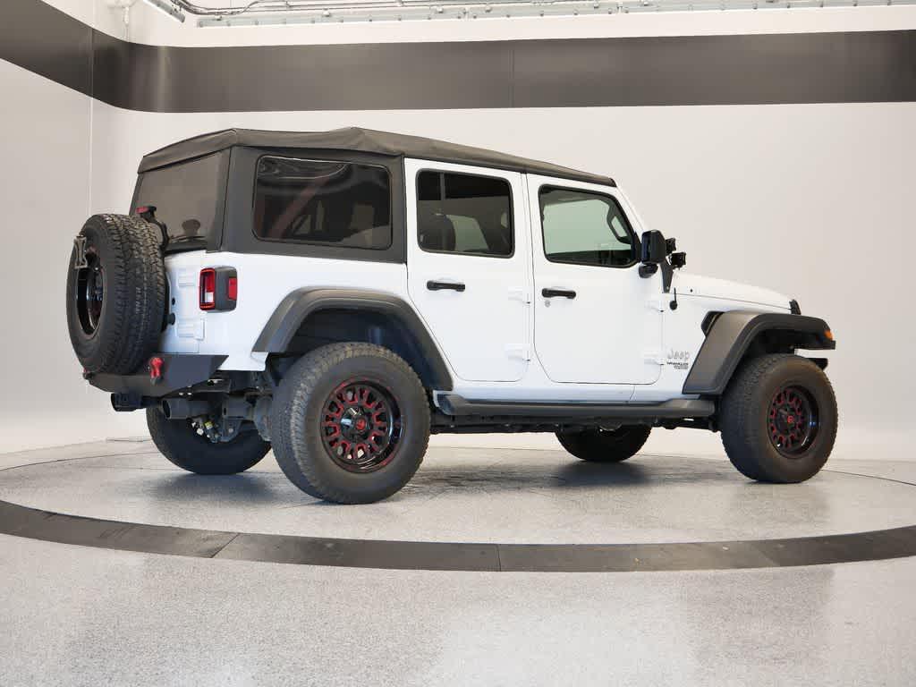used 2020 Jeep Wrangler Unlimited car, priced at $28,987