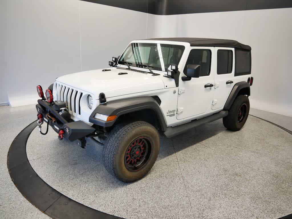 used 2020 Jeep Wrangler Unlimited car, priced at $28,987