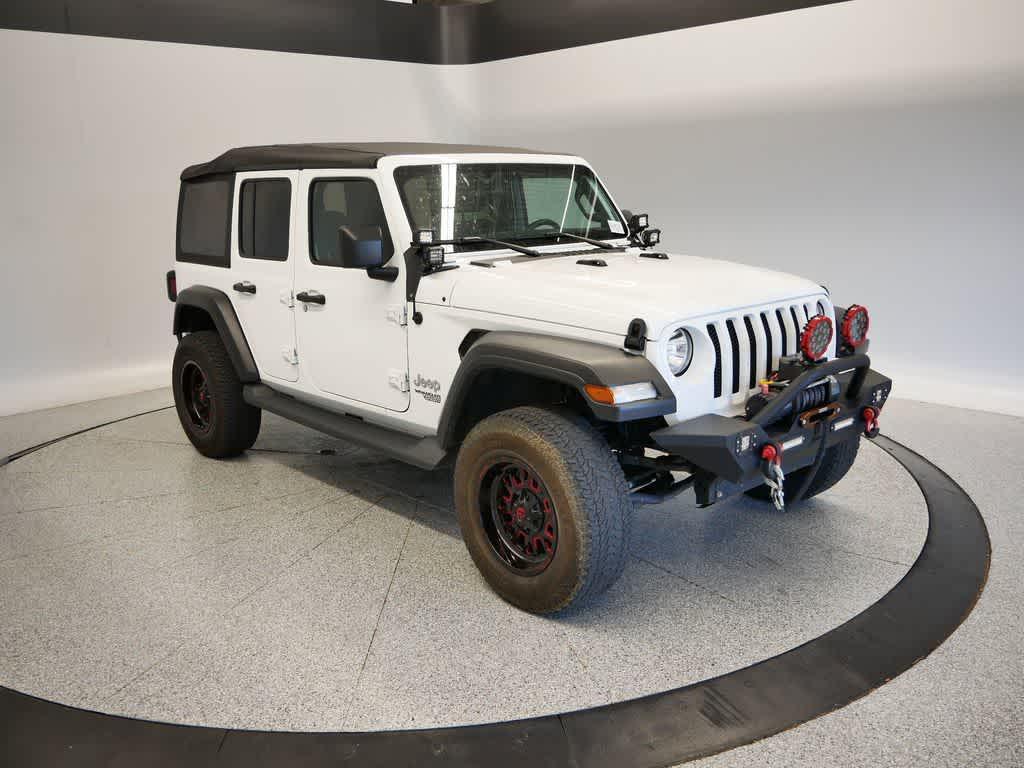 used 2020 Jeep Wrangler Unlimited car, priced at $28,987