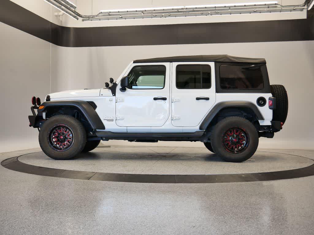 used 2020 Jeep Wrangler Unlimited car, priced at $28,987
