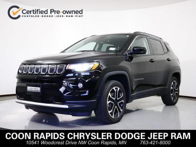 used 2022 Jeep Compass car, priced at $23,995