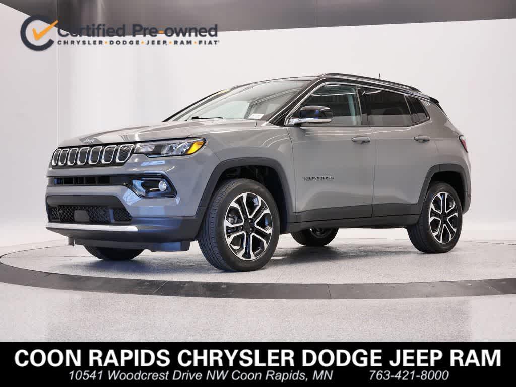 used 2022 Jeep Compass car, priced at $23,303