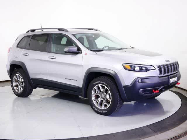 used 2021 Jeep Cherokee car, priced at $25,382