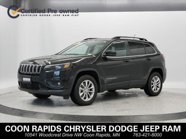 used 2022 Jeep Cherokee car, priced at $25,498