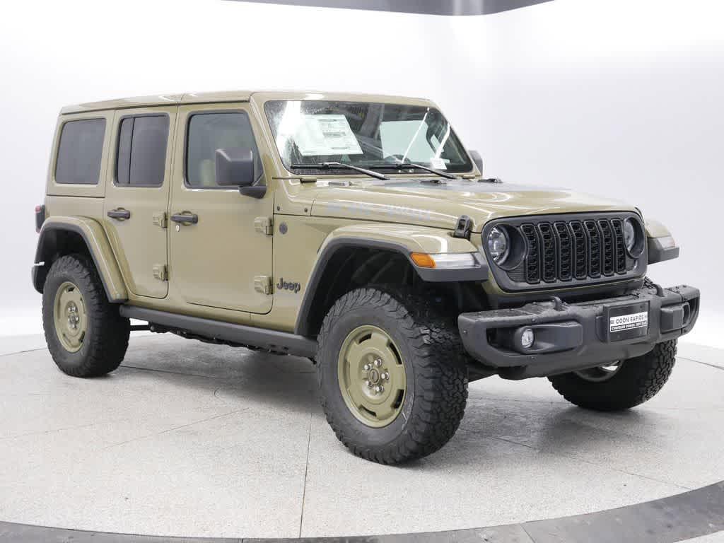new 2025 Jeep Wrangler 4xe car, priced at $63,676