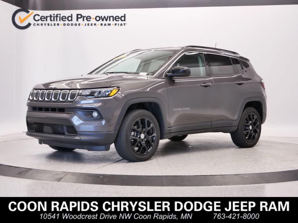 used 2022 Jeep Compass car, priced at $21,987
