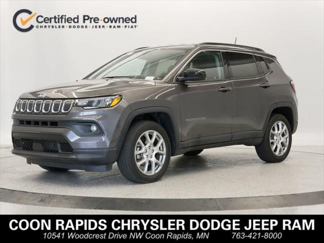 used 2022 Jeep Compass car, priced at $21,987