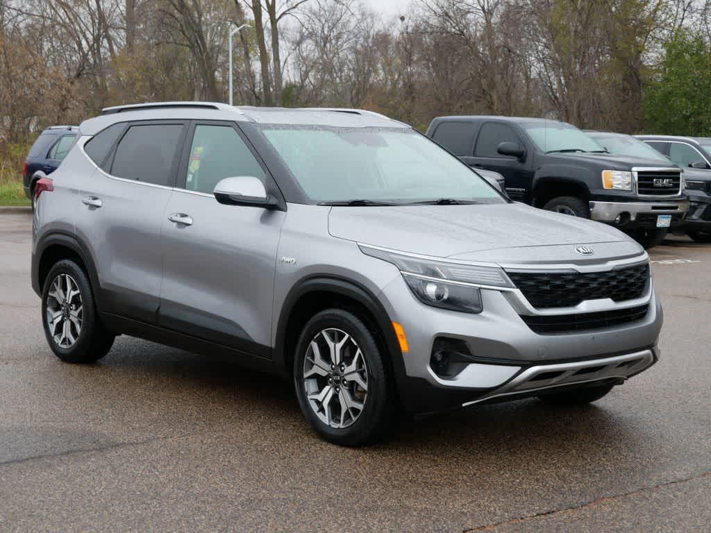 used 2021 Kia Seltos car, priced at $18,900