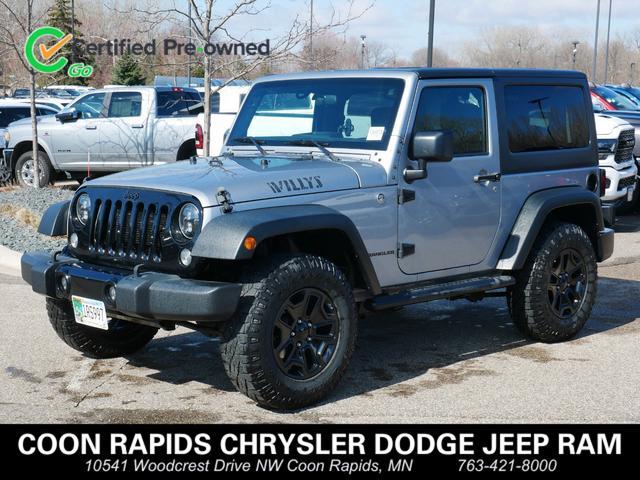 used 2015 Jeep Wrangler car, priced at $19,610