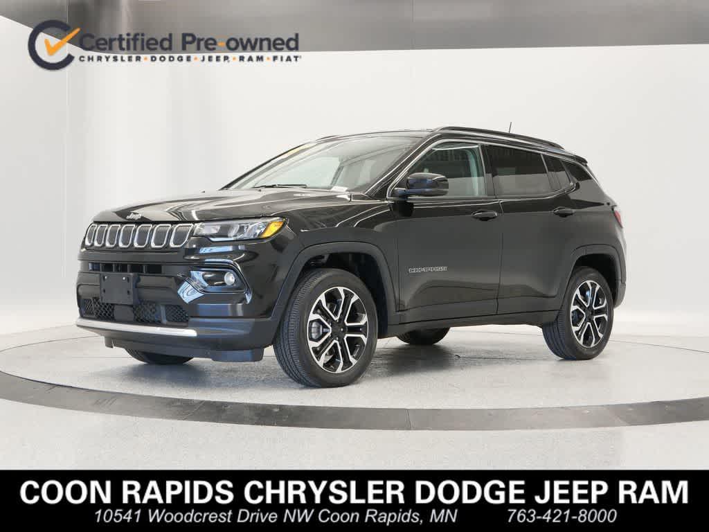 used 2022 Jeep Compass car, priced at $23,336