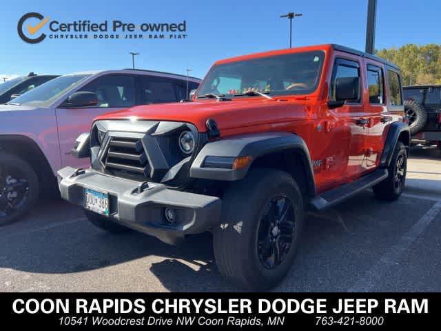 used 2018 Jeep Wrangler Unlimited car, priced at $26,652