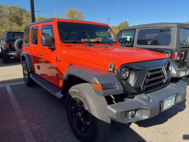 used 2018 Jeep Wrangler Unlimited car, priced at $26,652