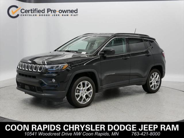 used 2022 Jeep Compass car, priced at $23,464