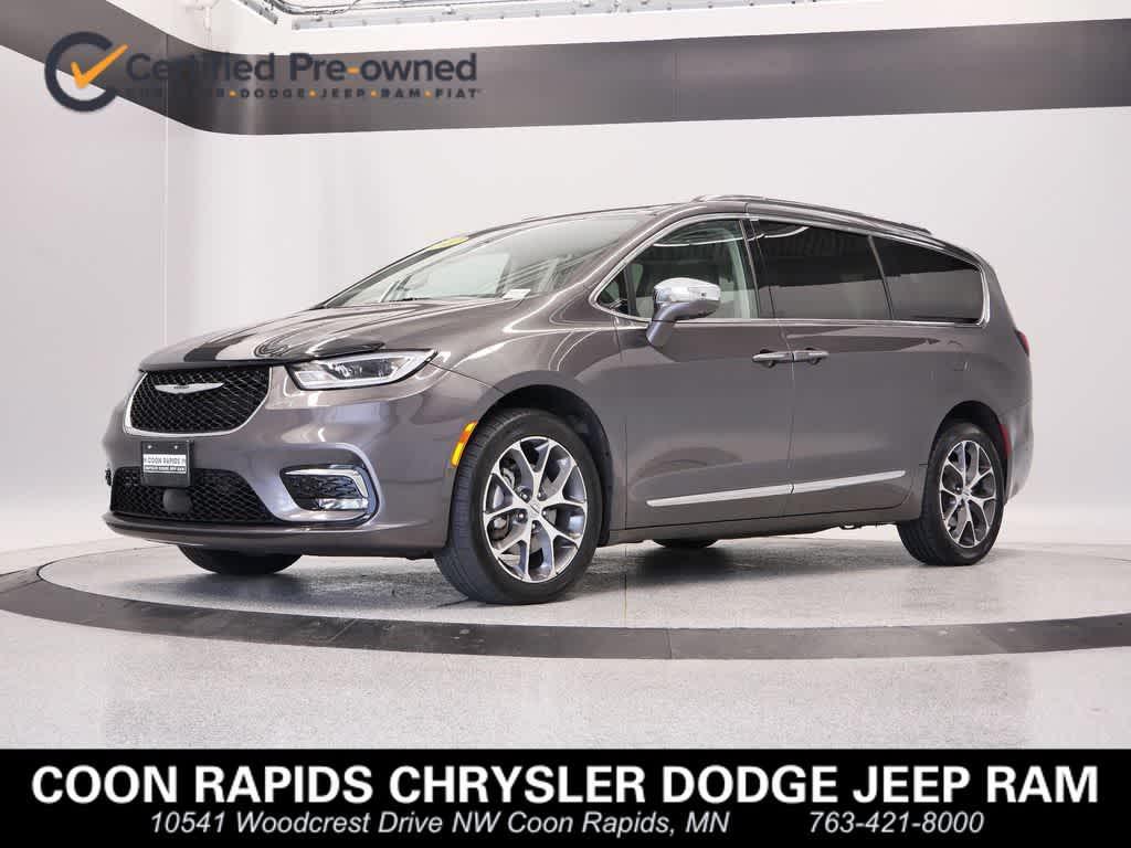used 2021 Chrysler Pacifica car, priced at $31,921