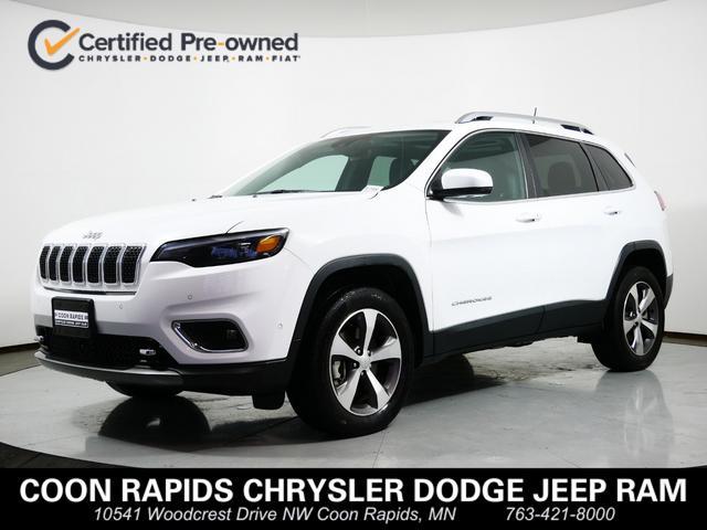 used 2021 Jeep Cherokee car, priced at $24,148