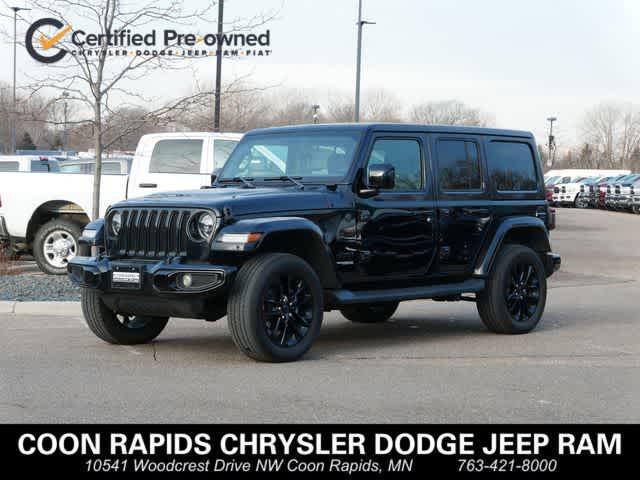 used 2021 Jeep Wrangler Unlimited car, priced at $34,391