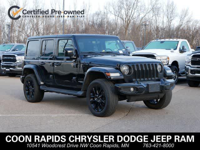 used 2021 Jeep Wrangler Unlimited car, priced at $34,391