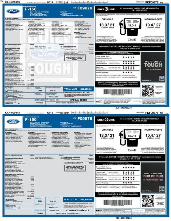 used 2015 Ford F-150 car, priced at $21,000