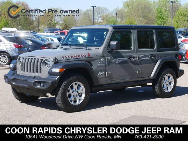 used 2021 Jeep Wrangler Unlimited car, priced at $32,998