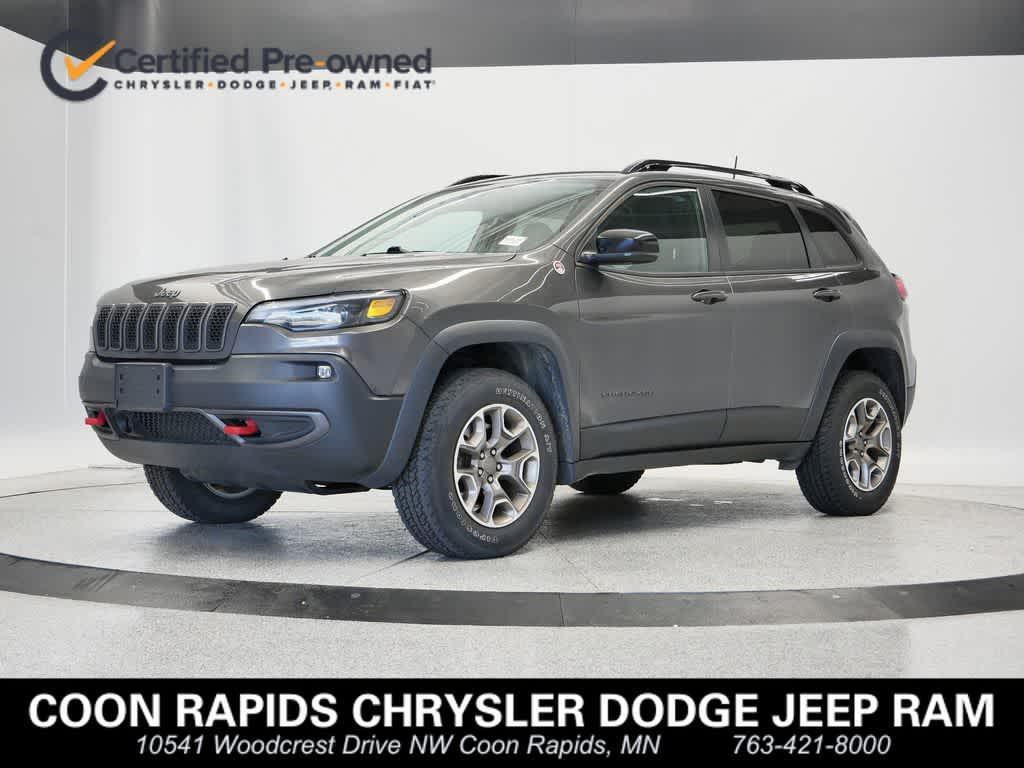 used 2022 Jeep Cherokee car, priced at $23,453