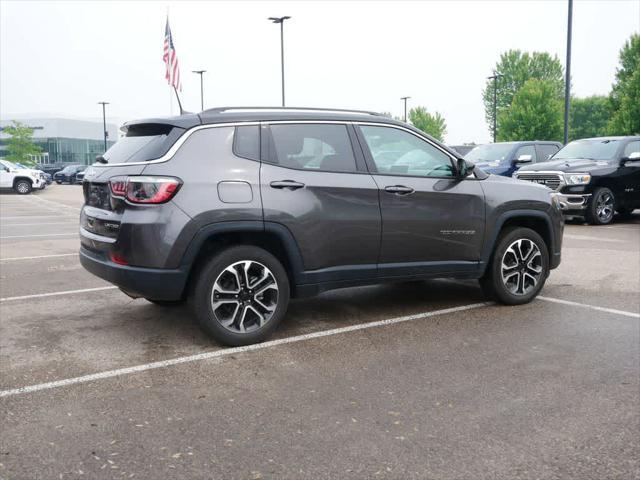 used 2022 Jeep Compass car, priced at $23,805