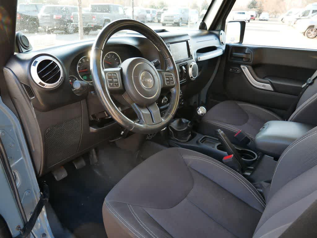 used 2014 Jeep Wrangler Unlimited car, priced at $16,869