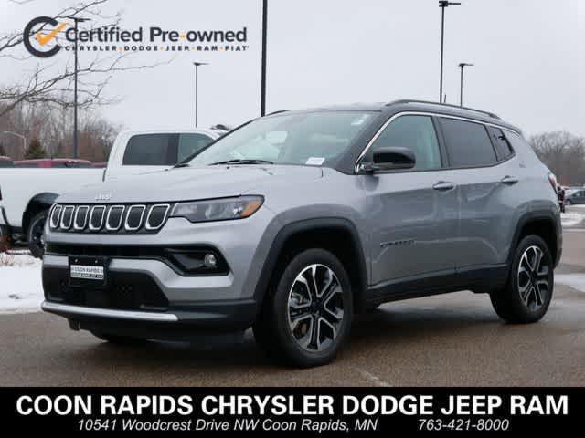 used 2022 Jeep Compass car, priced at $23,690