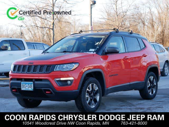 used 2018 Jeep Compass car, priced at $15,650