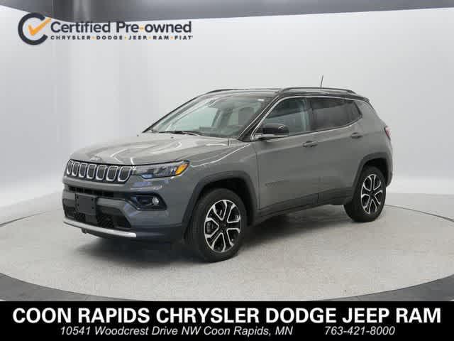 used 2022 Jeep Compass car, priced at $24,357