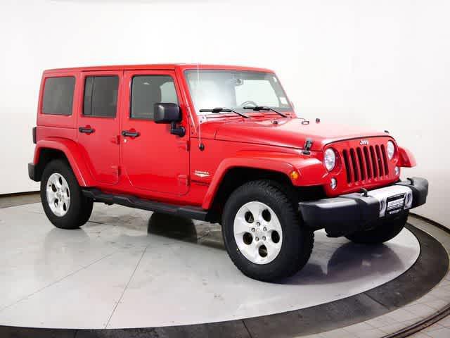 used 2014 Jeep Wrangler Unlimited car, priced at $17,600