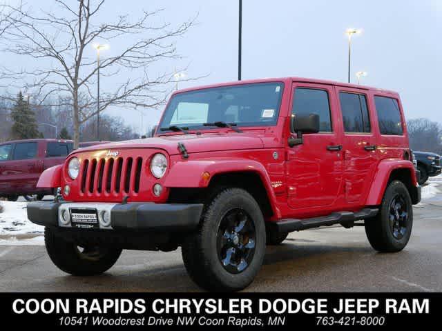 used 2014 Jeep Wrangler Unlimited car, priced at $16,801