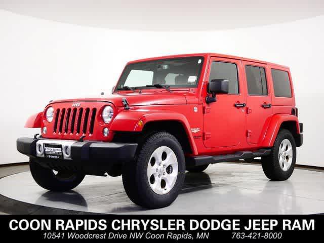 used 2014 Jeep Wrangler Unlimited car, priced at $17,600