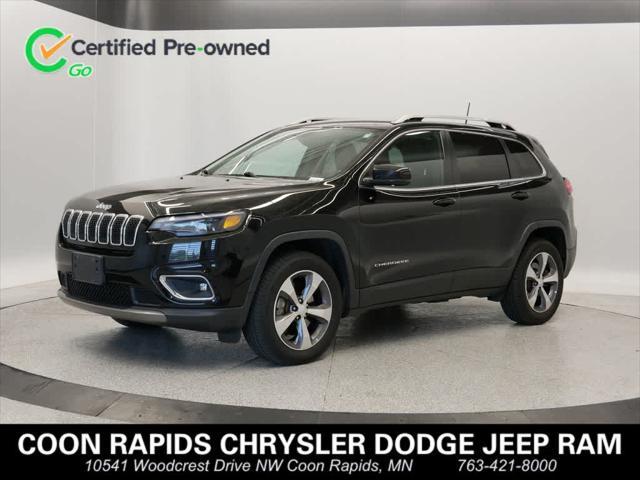 used 2019 Jeep Cherokee car, priced at $18,987