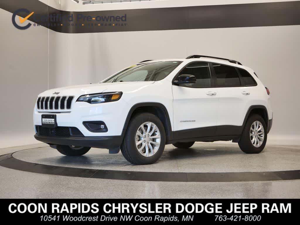 used 2022 Jeep Cherokee car, priced at $23,425