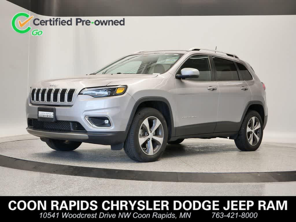 used 2019 Jeep Cherokee car, priced at $17,517