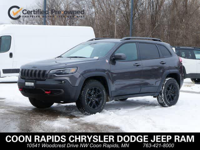 used 2021 Jeep Cherokee car, priced at $25,391