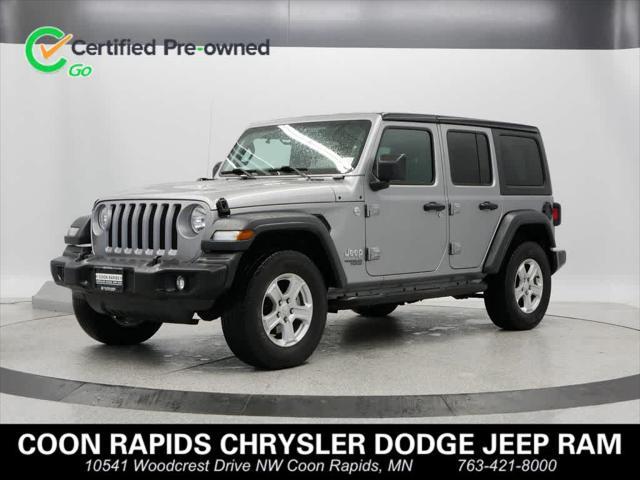 used 2018 Jeep Wrangler Unlimited car, priced at $22,932